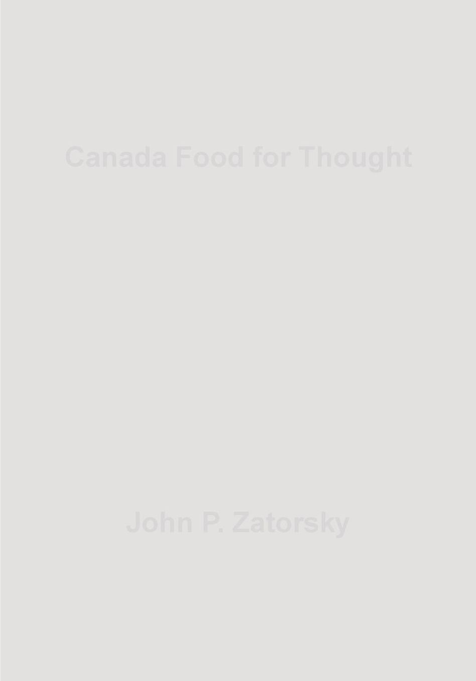 Canada Food for Thought