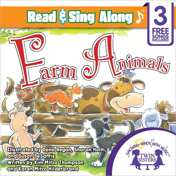 Farm Animals Collection Read & Sing Along [Includes 3 Songs]