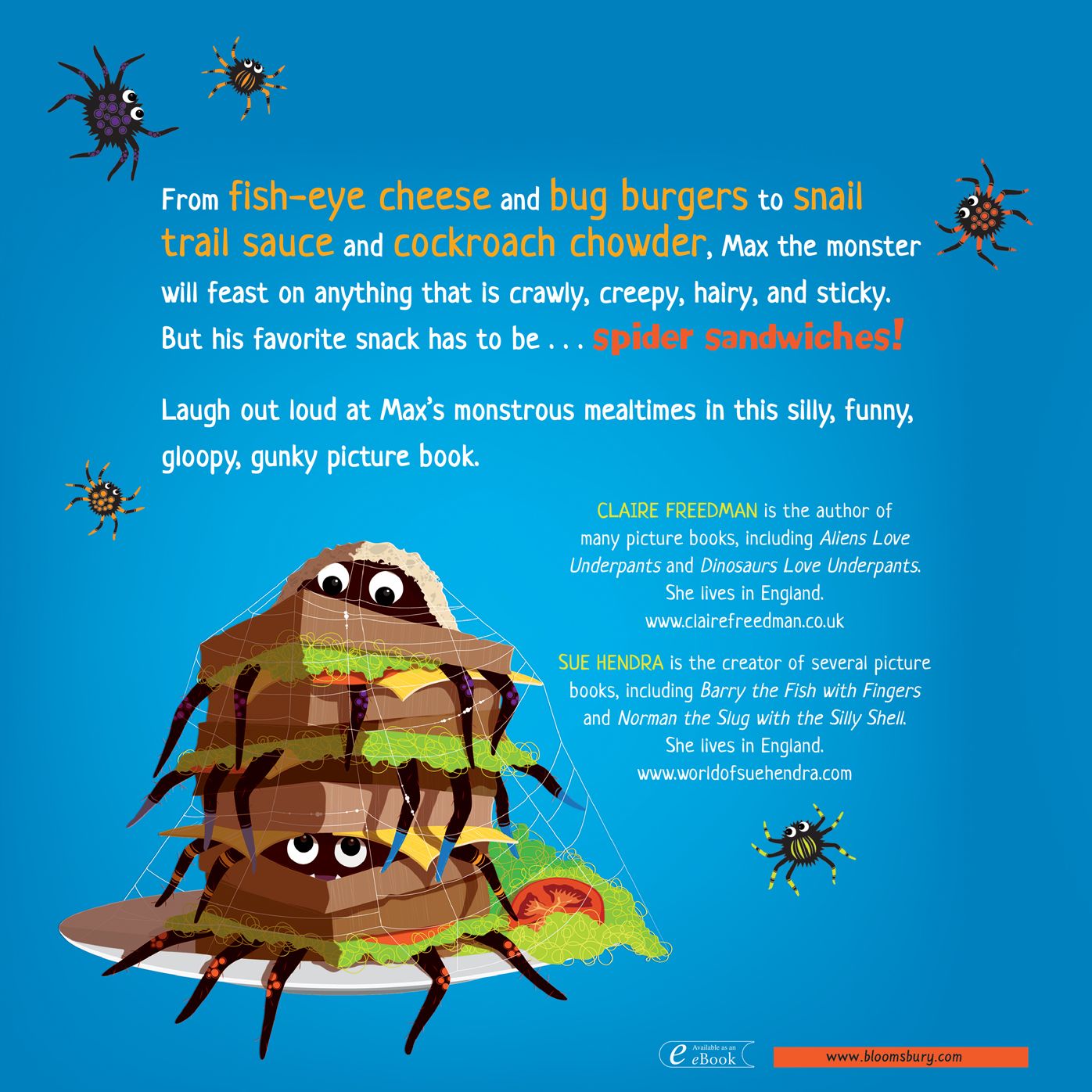 Spider Sandwiches