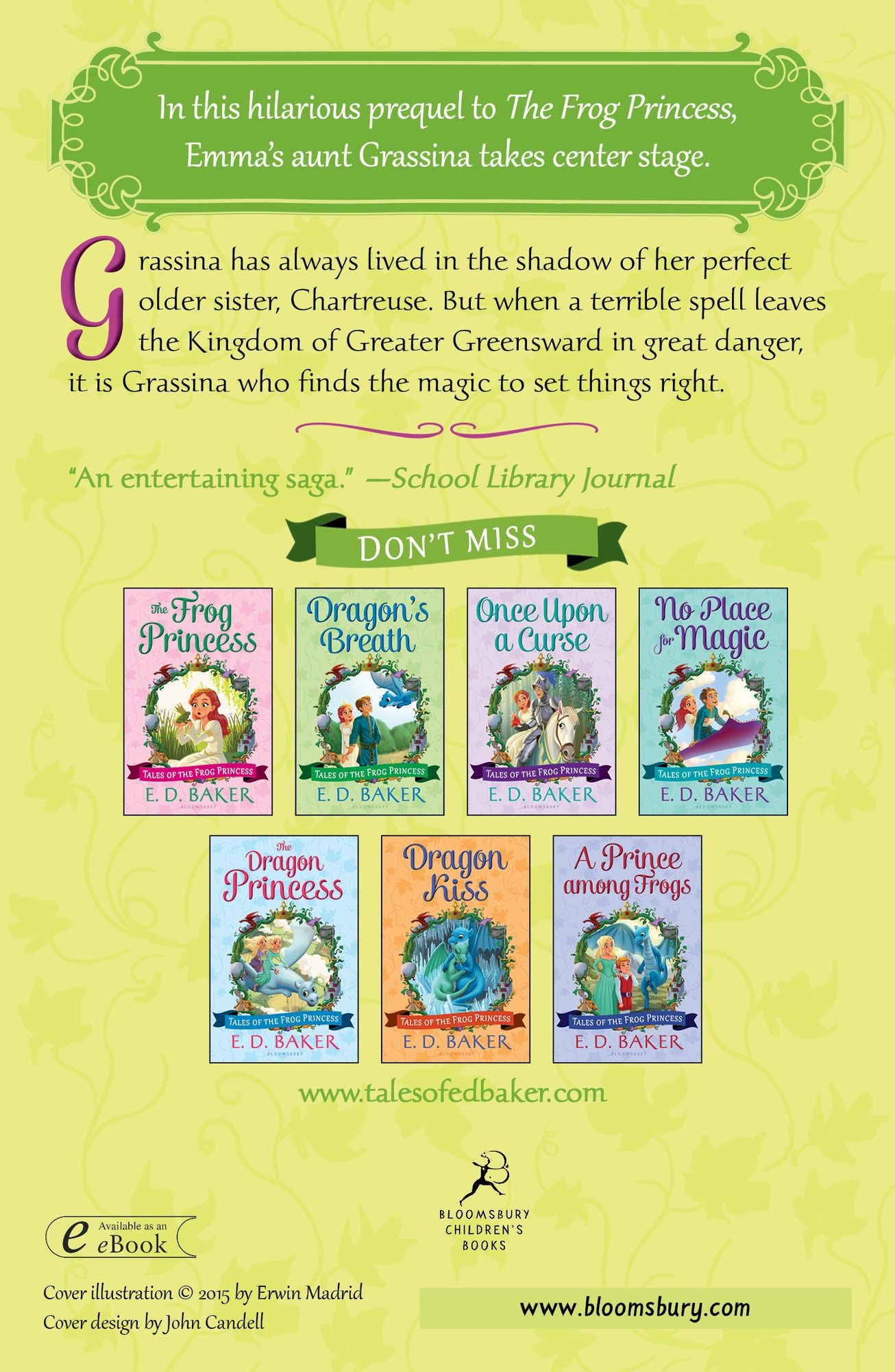 The Salamander Spell (The Tales of the Frog Princess Series #5)