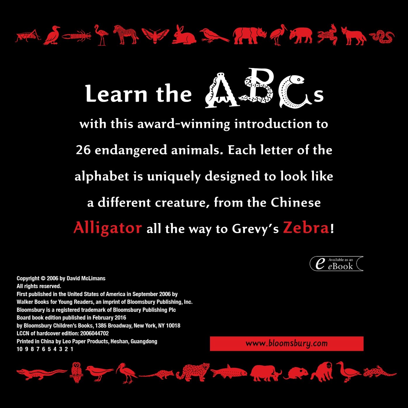 Gone Wild: An Endangered Animal Alphabet