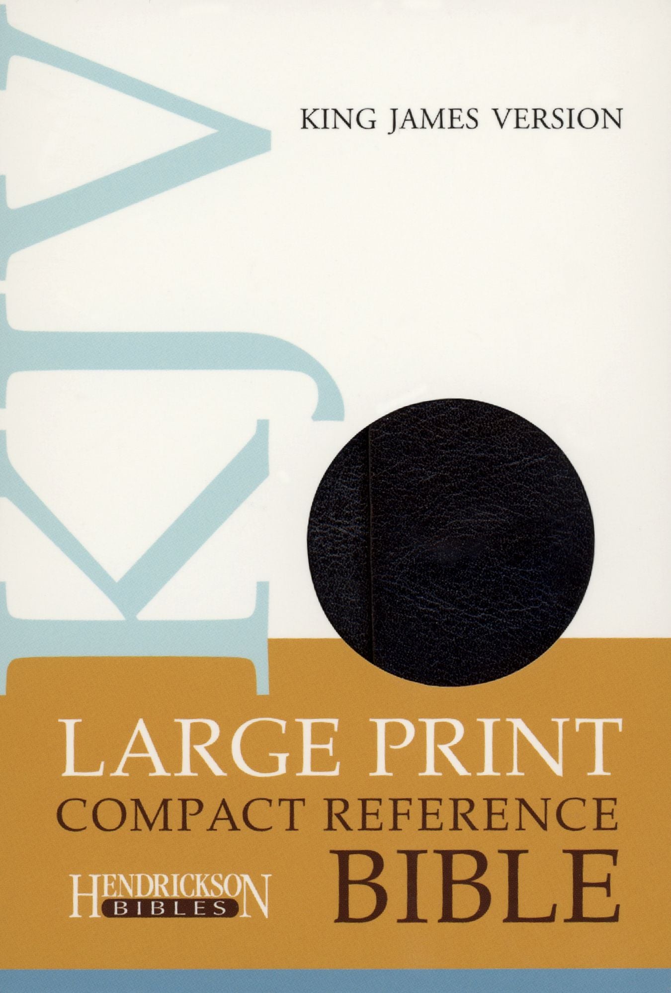 Large Print Compact Reference Bible-KJV-Magnetic Flap Closure