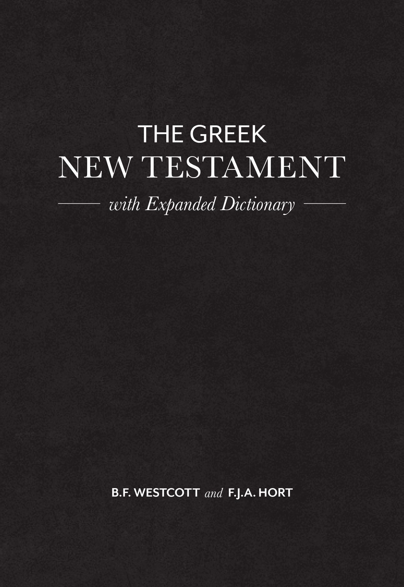 Greek New Testament-FL