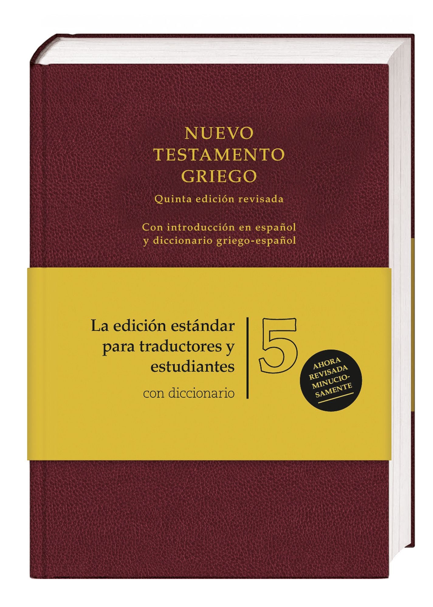 UBS5 Nuevo Testamento Griego con Diccionario Griego-Espanol