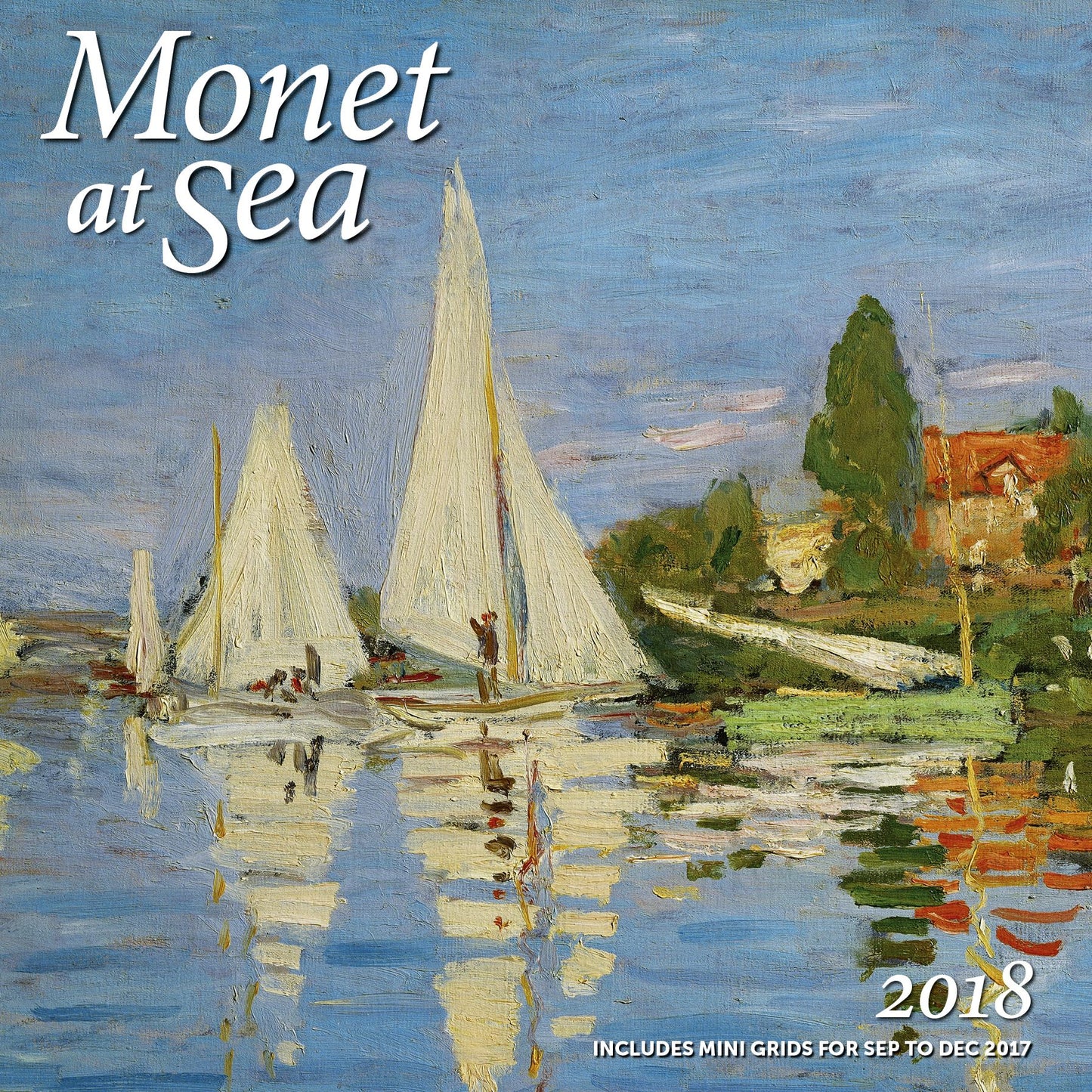 2018 Monet At Sea Wall Calendar