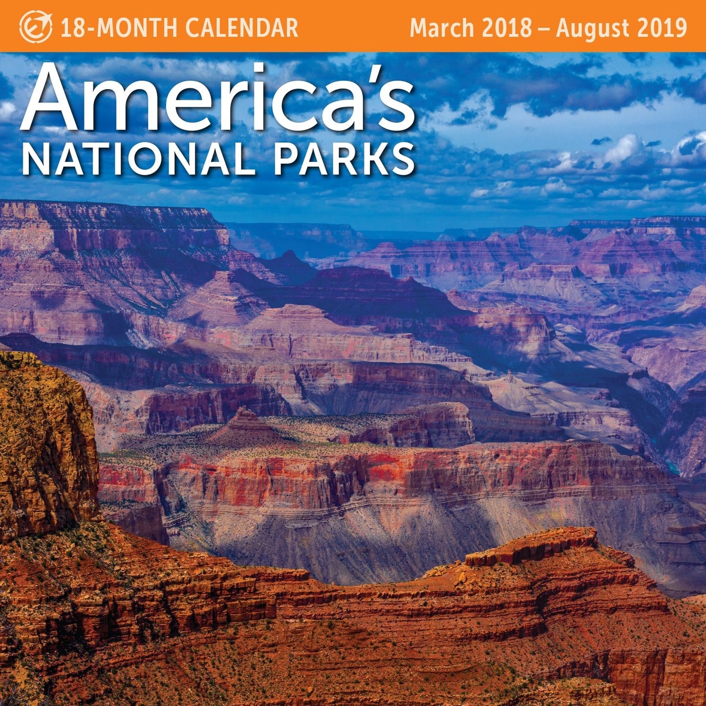 2019 Midyear America's National Parks Wall Calendar