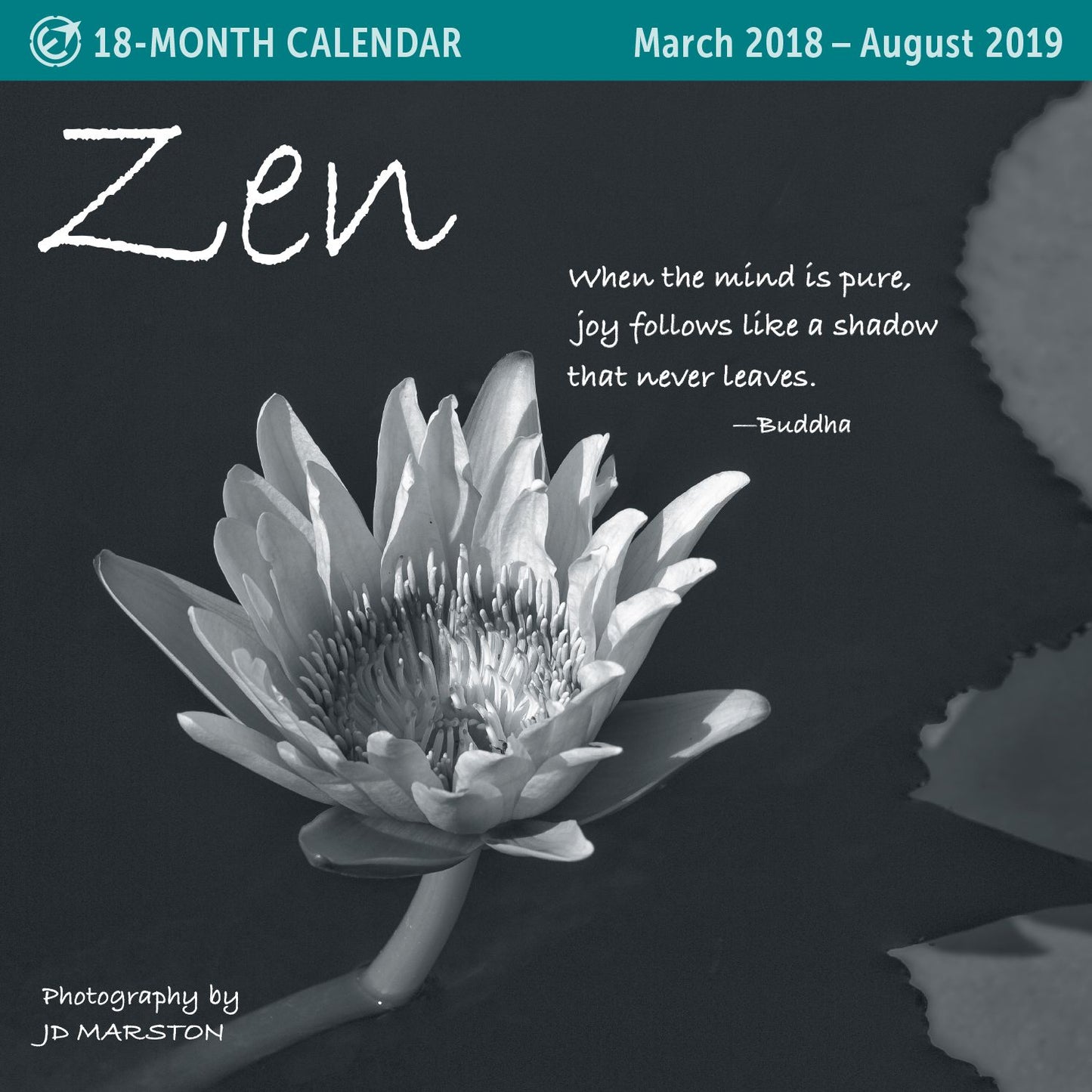 2019 Midyear Zen Wall Calendar