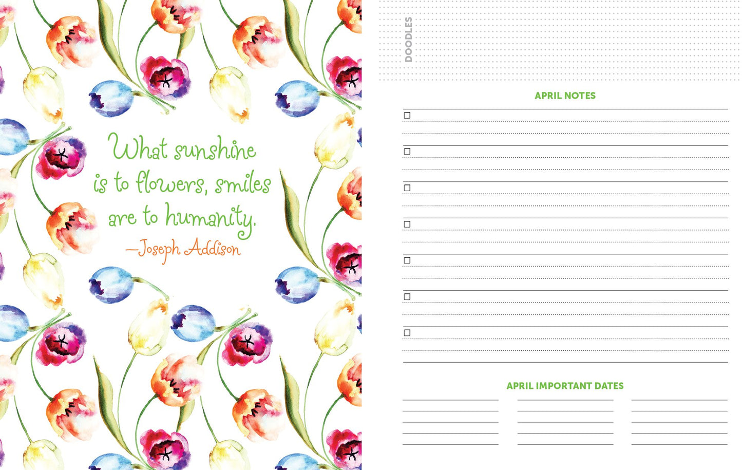 2019 Midyear Be Happy Monthly Planner