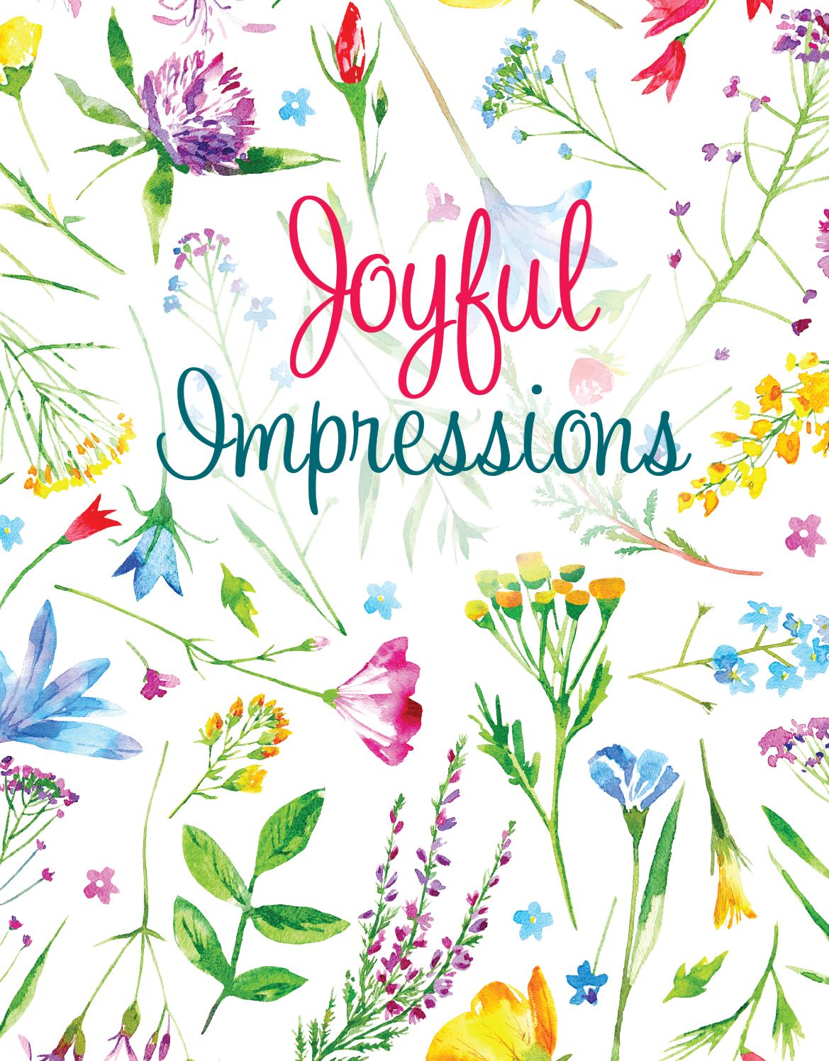 2019 Midyear Joyful Impressions Monthly Planner