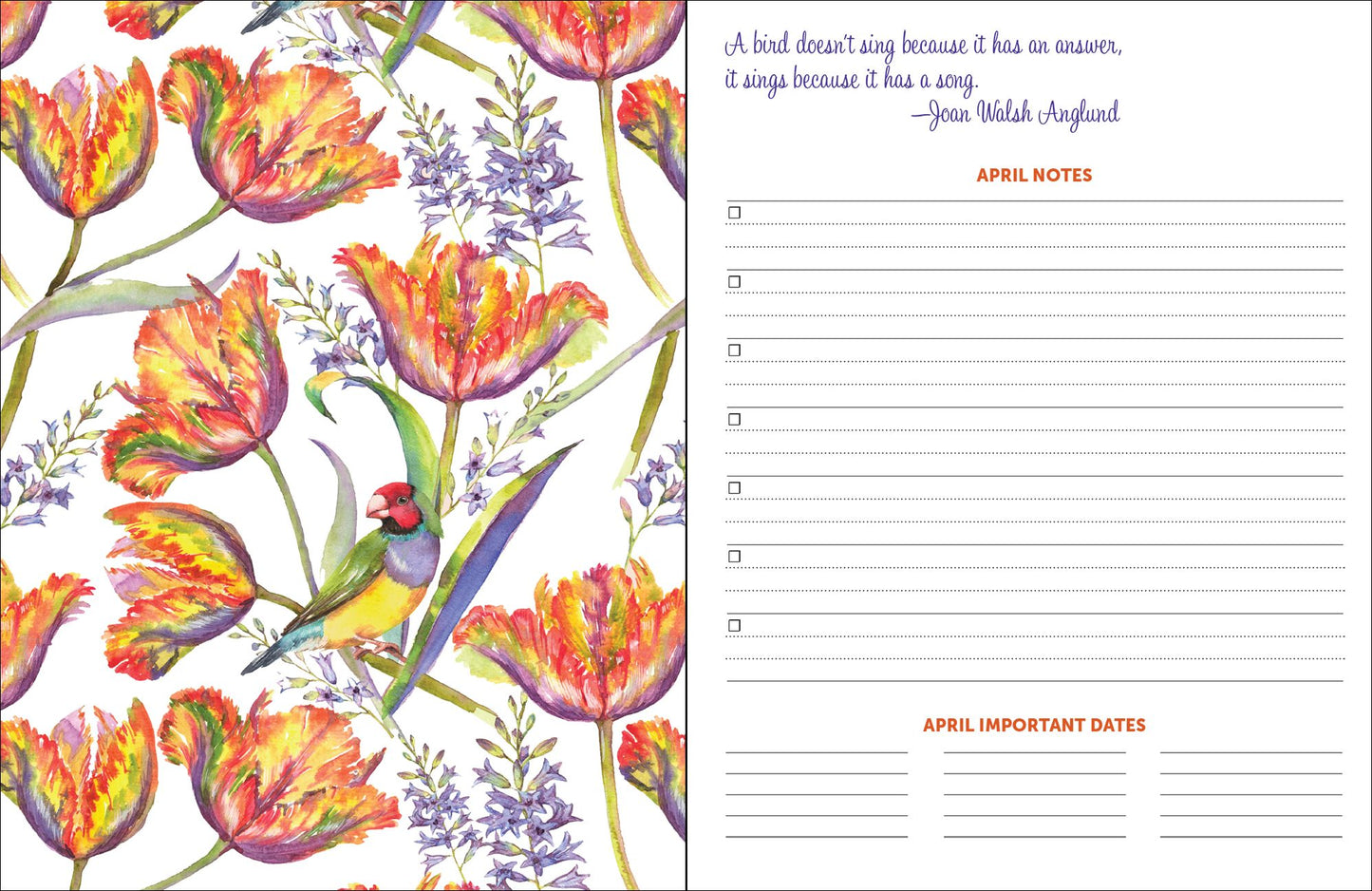 2019 Midyear Joyful Impressions Monthly Planner