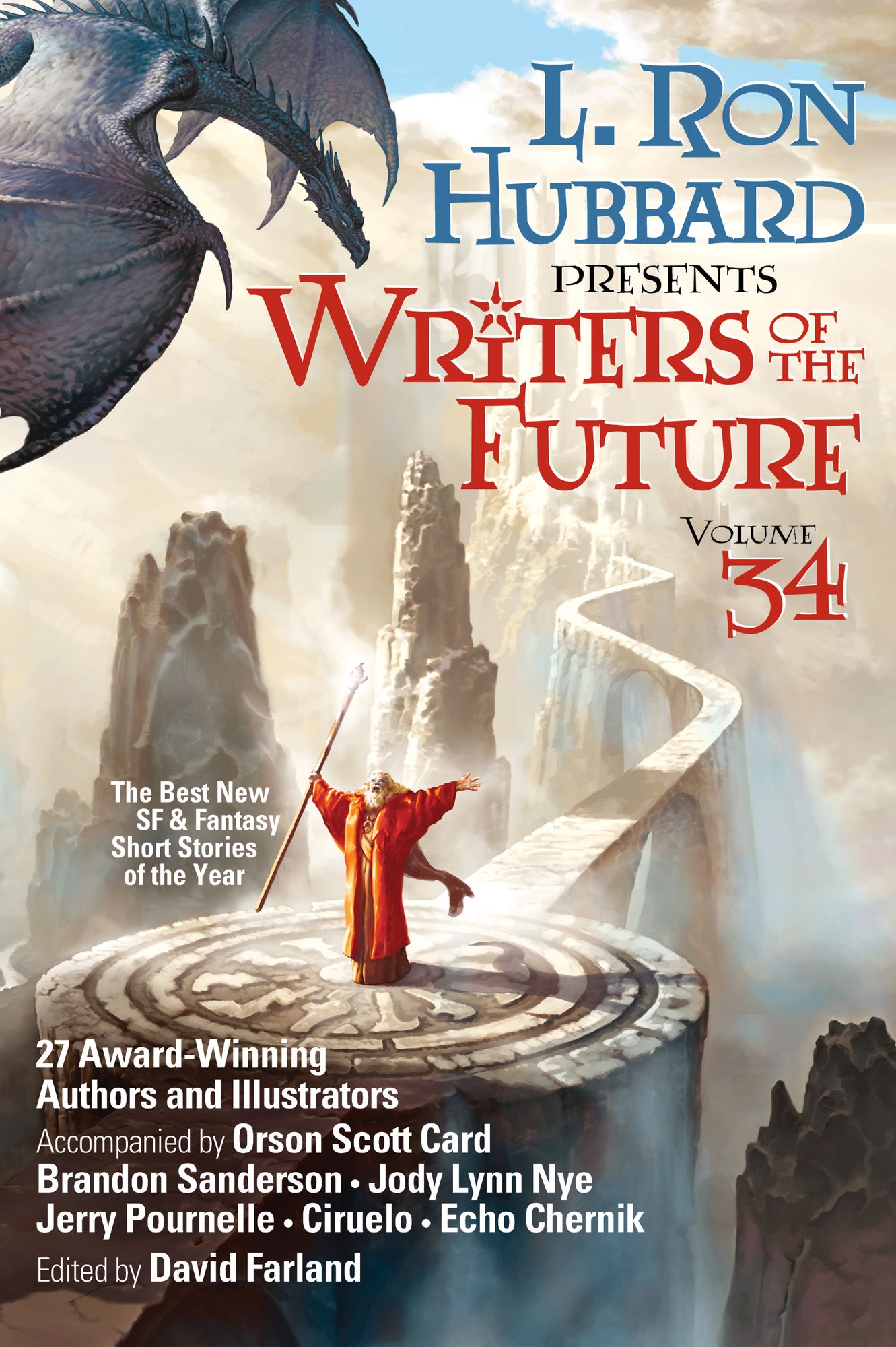Writers of the Future Vol 34, Bestselling Sci-Fi and Fantasy Short Stories of the Year