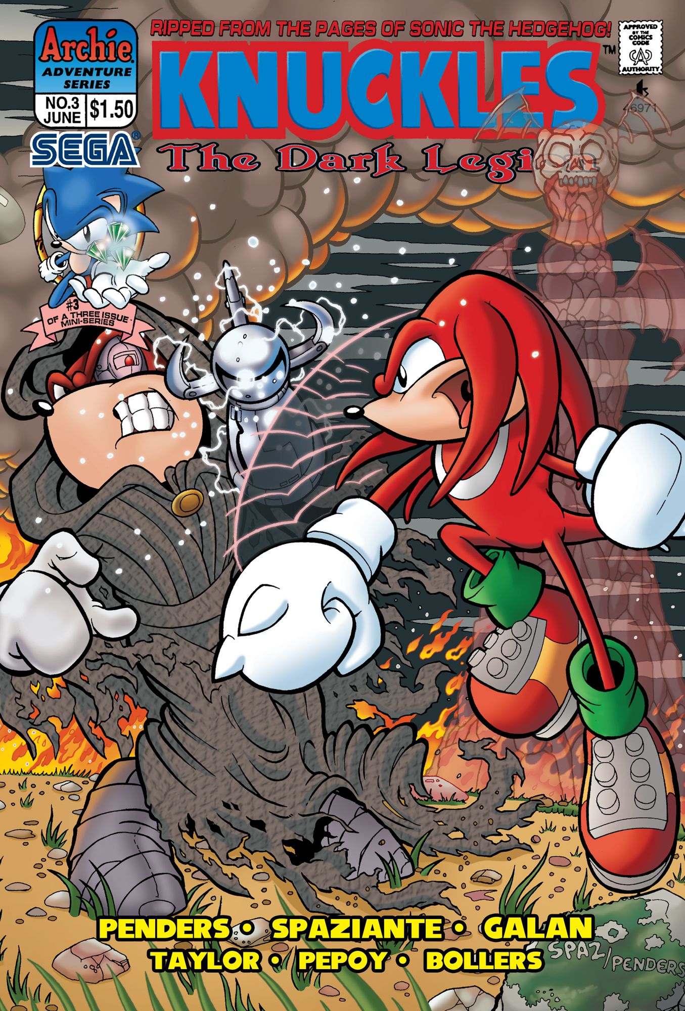 Knuckles the Echidna #3