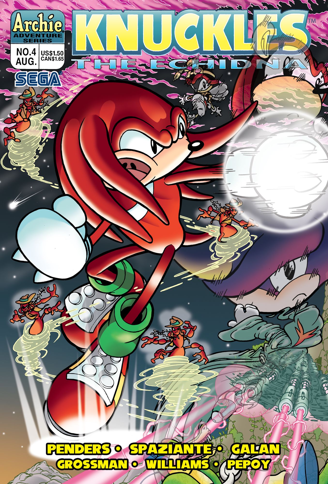 Knuckles the Echidna #4