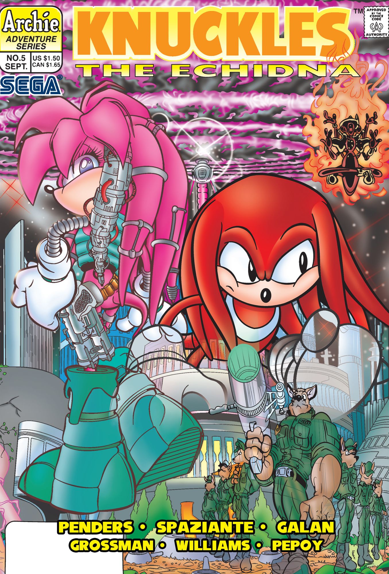 Knuckles the Echidna #5