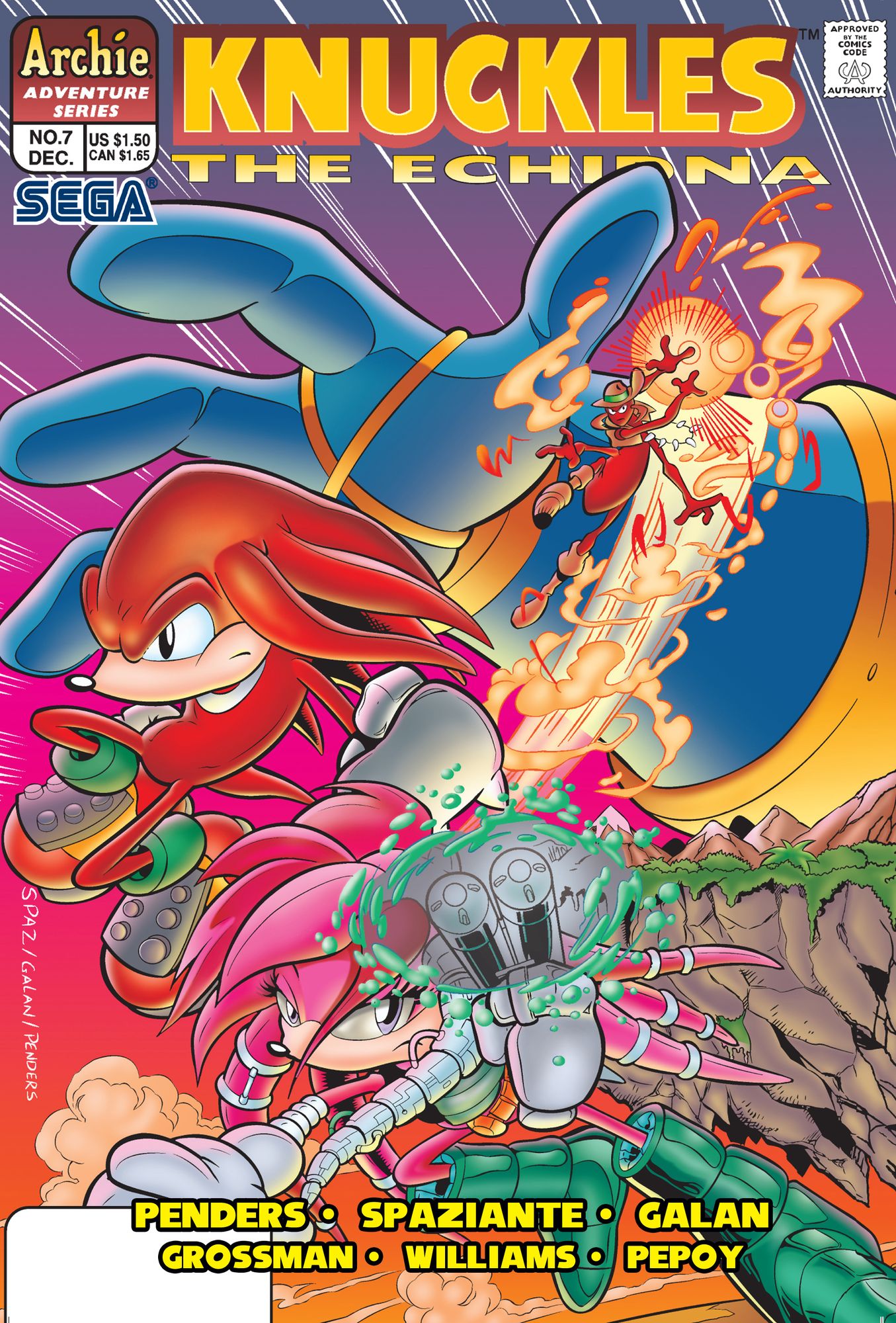 Knuckles the Echidna #7