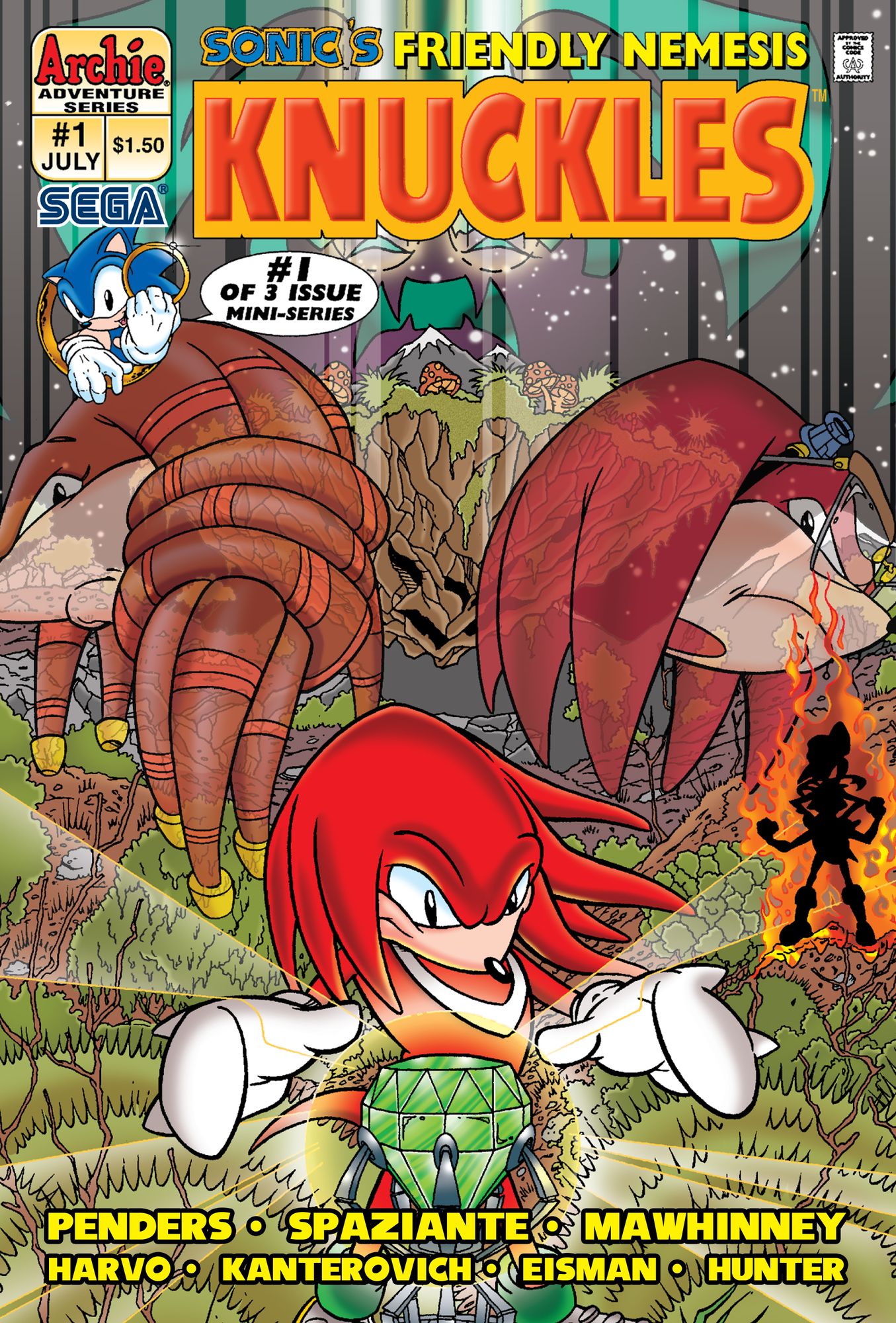 Sonic's Friendly Nemesis Knuckles #1