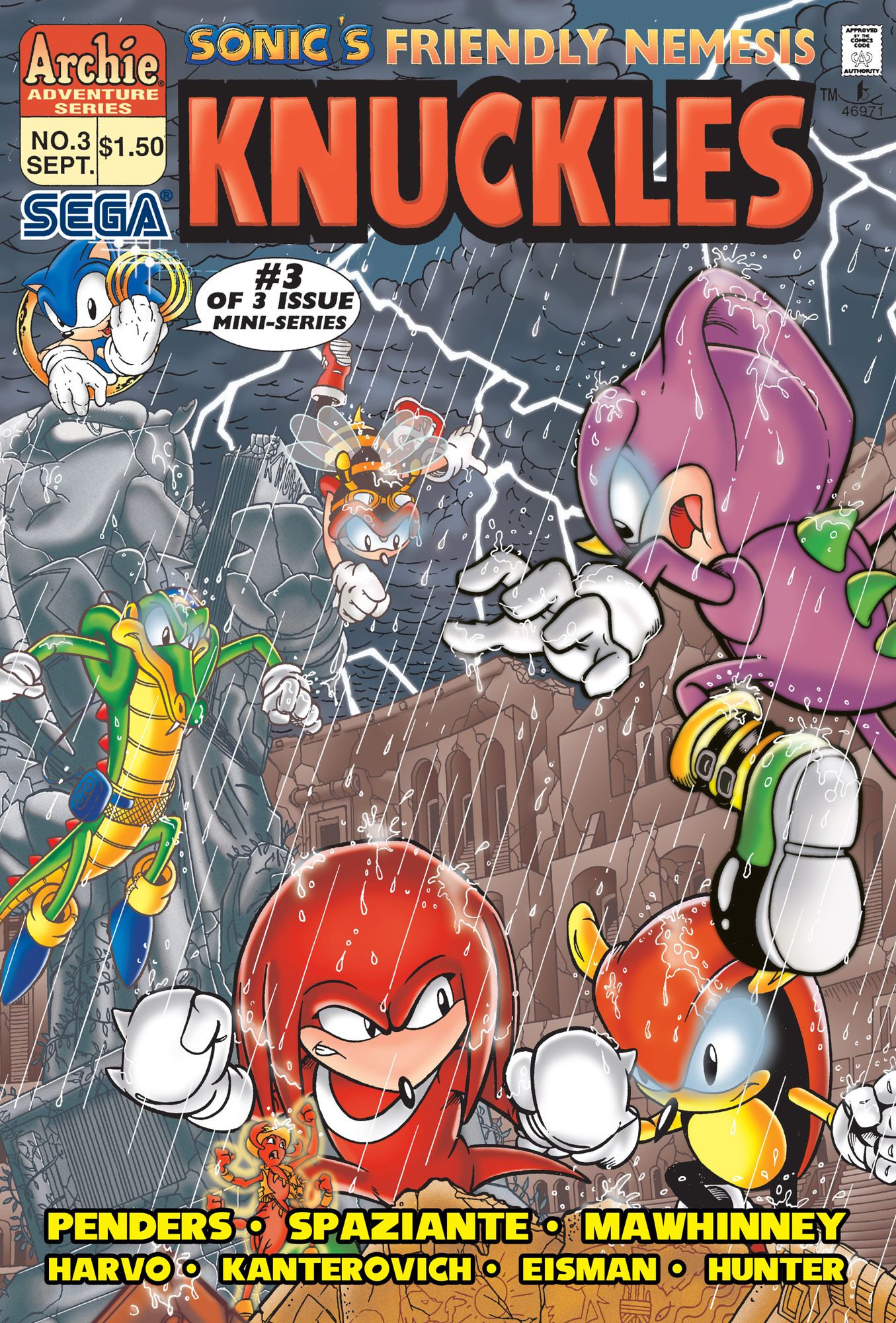Sonic's Friendly Nemesis Knuckles #3