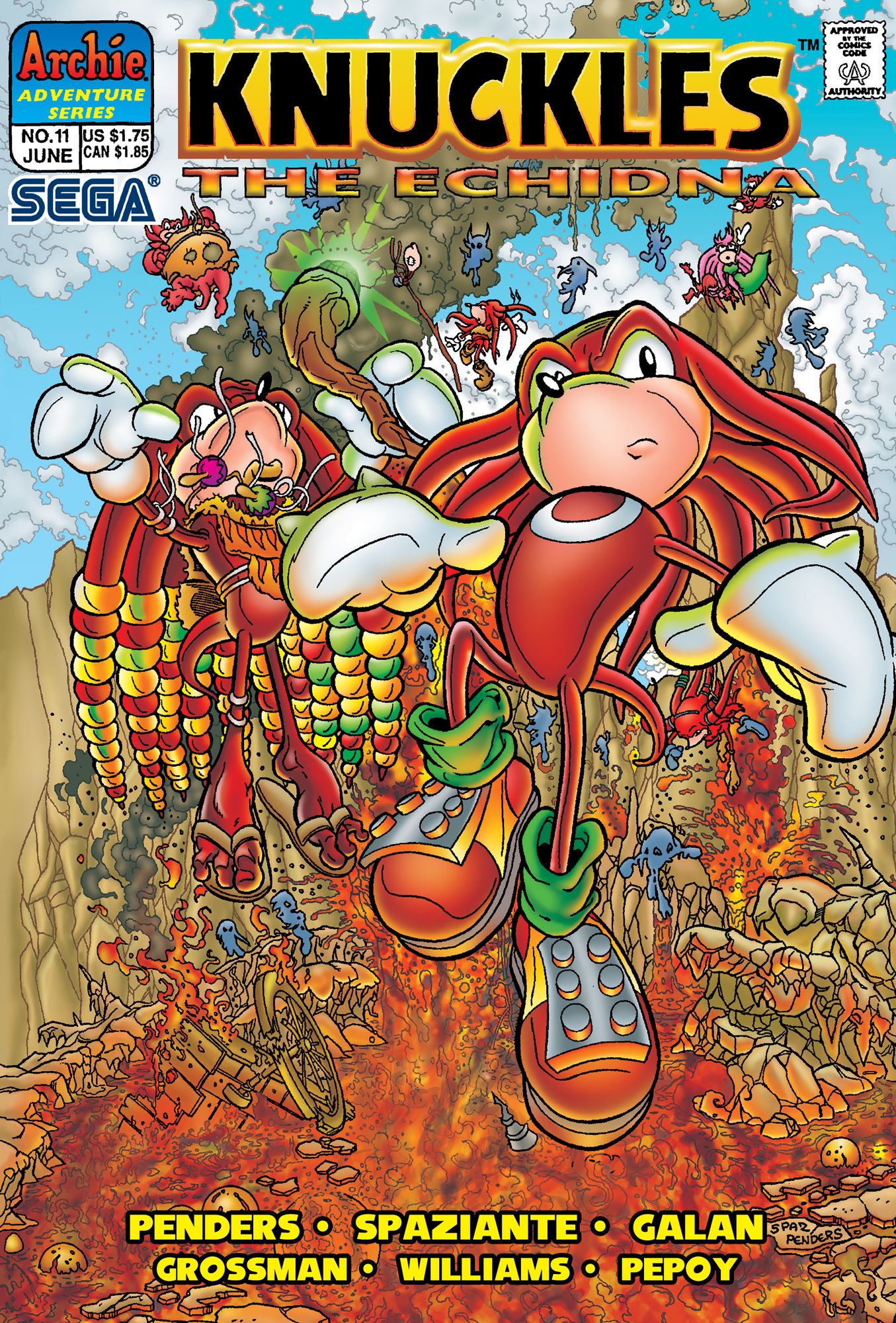 Knuckles the Echidna #11