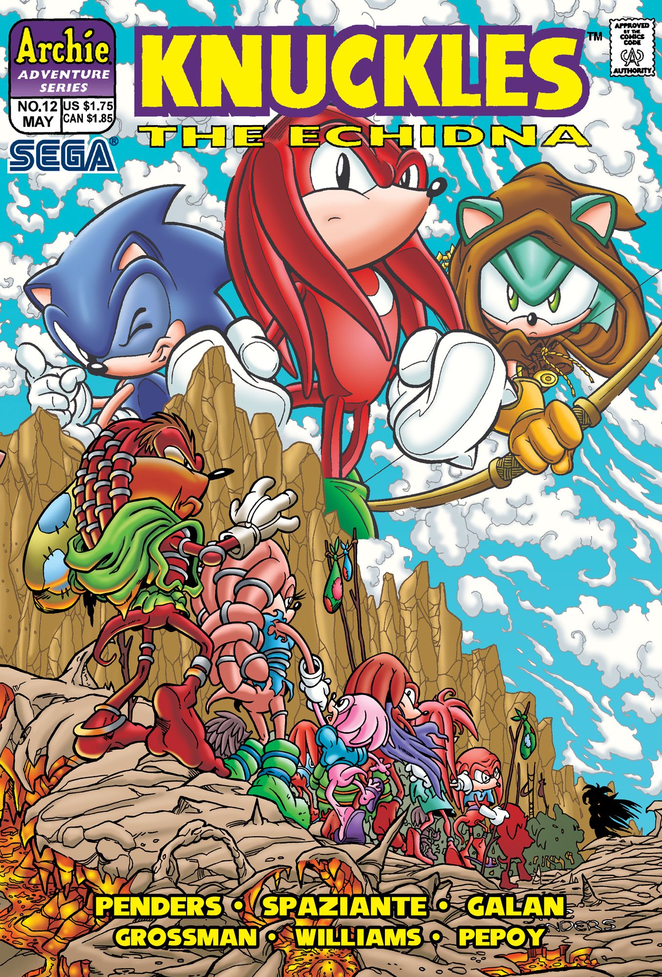 Knuckles the Echidna #12