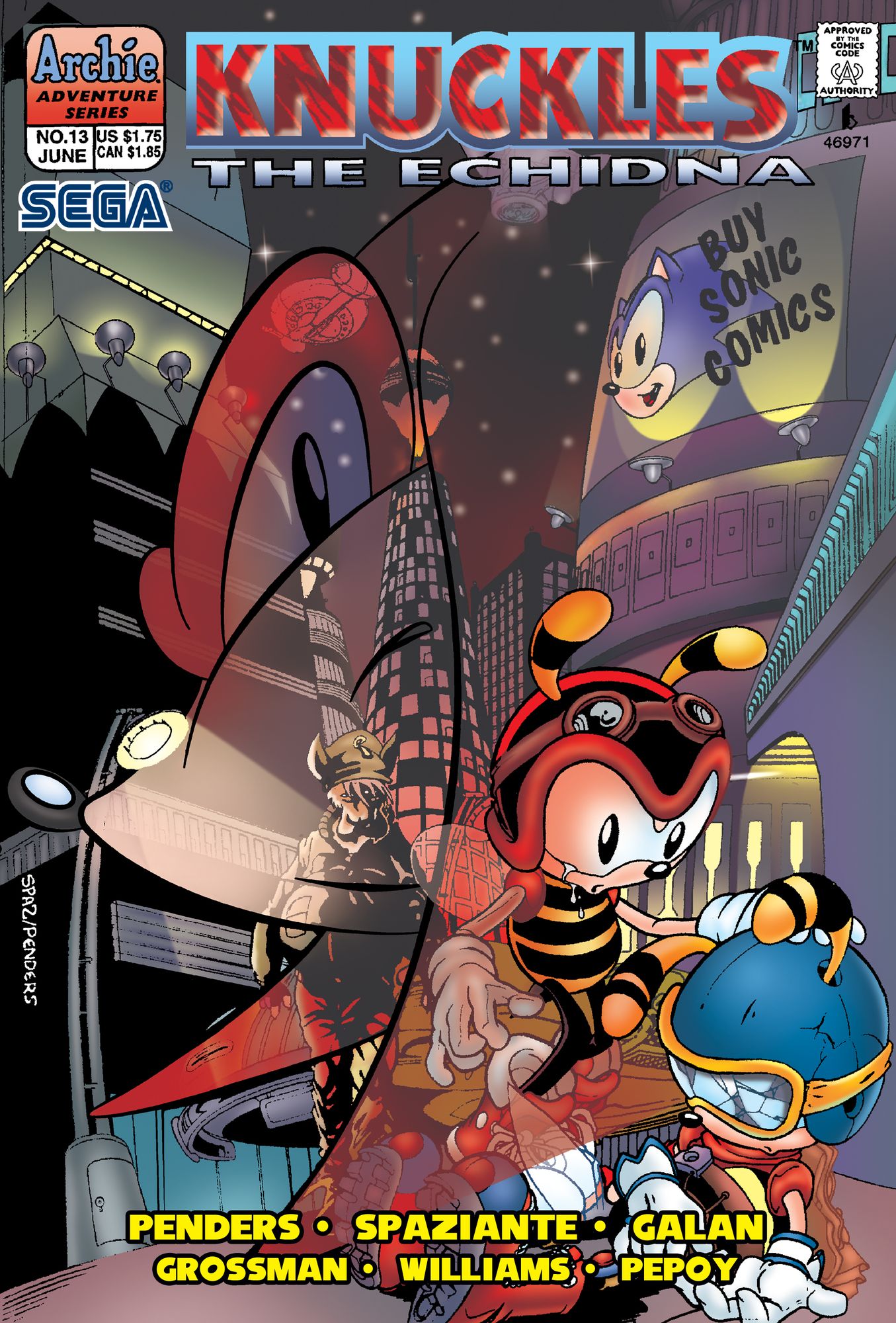 Knuckles the Echidna #13