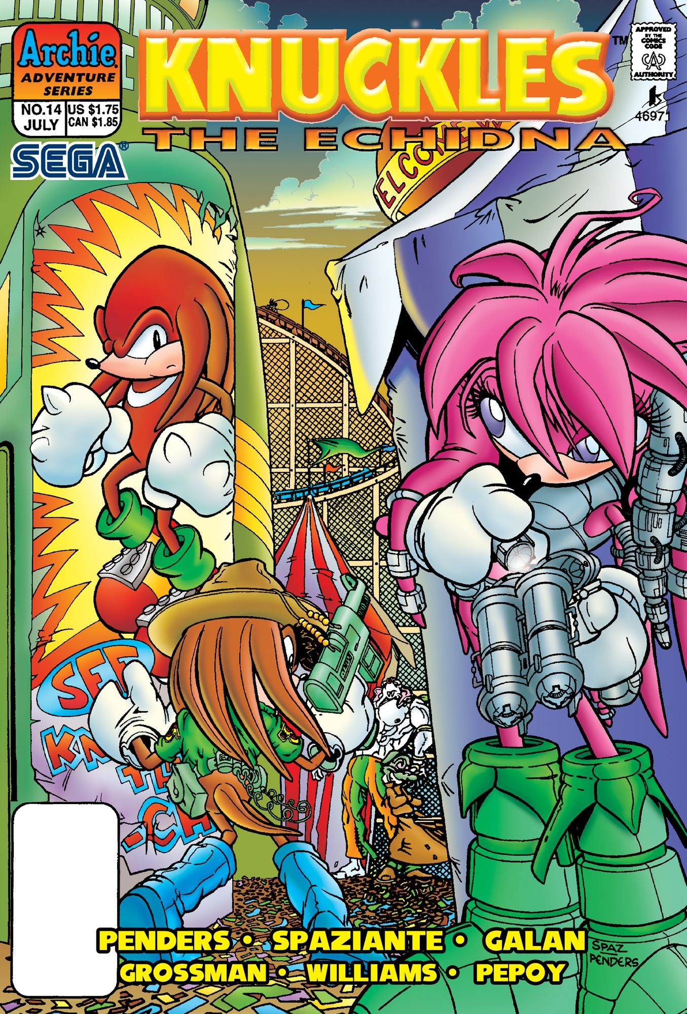 Knuckles the Echidna #14