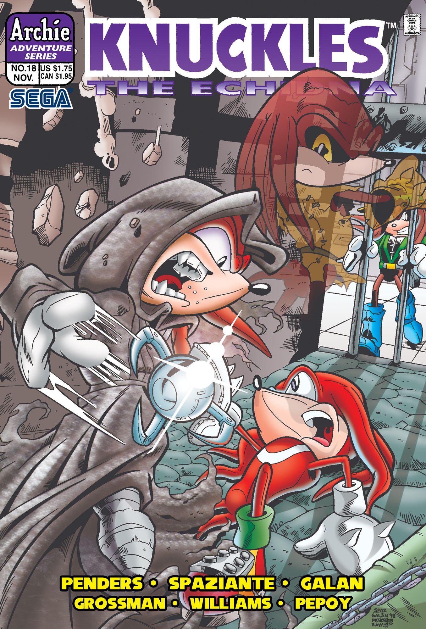 Knuckles the Echidna #18
