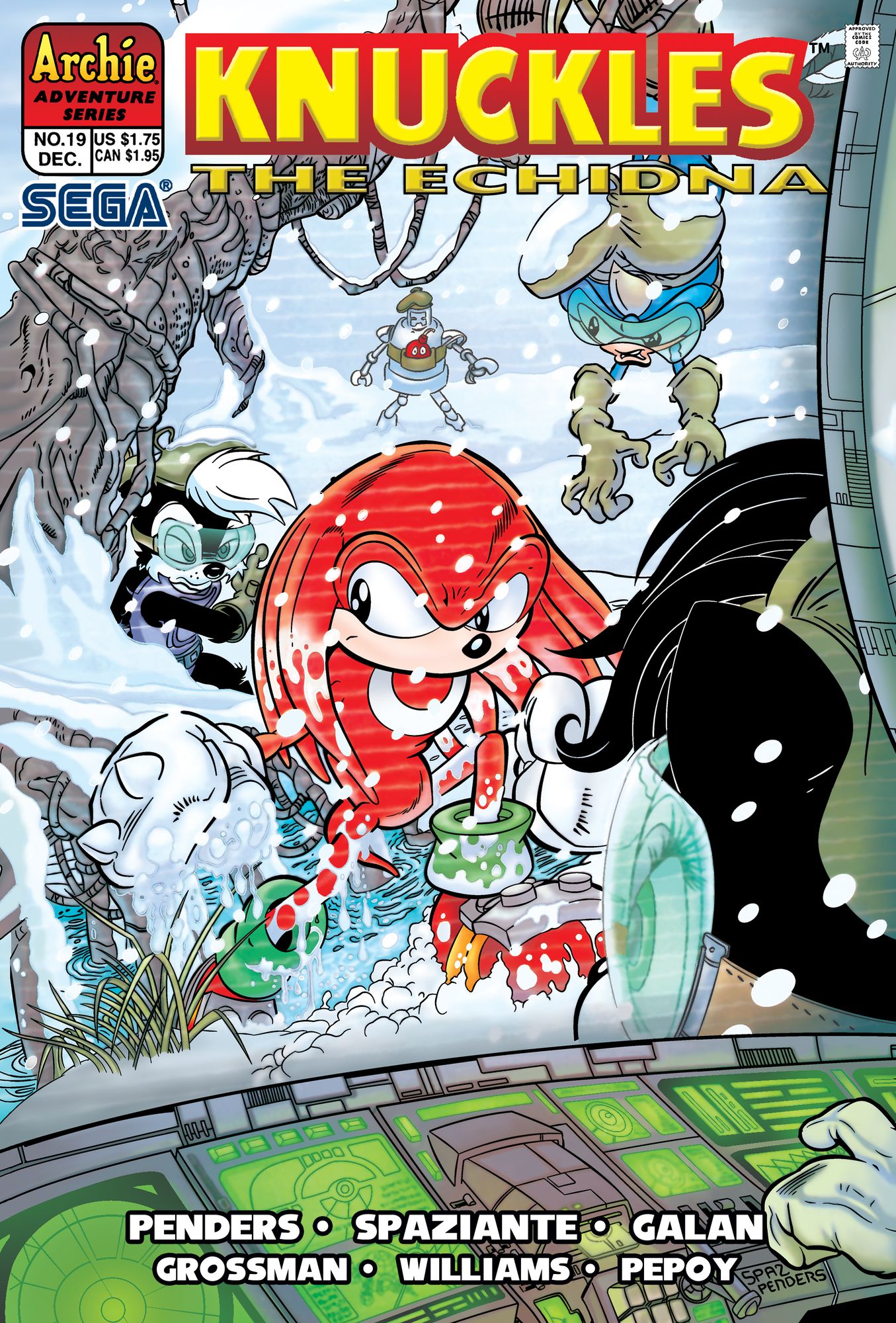 Knuckles the Echidna #19