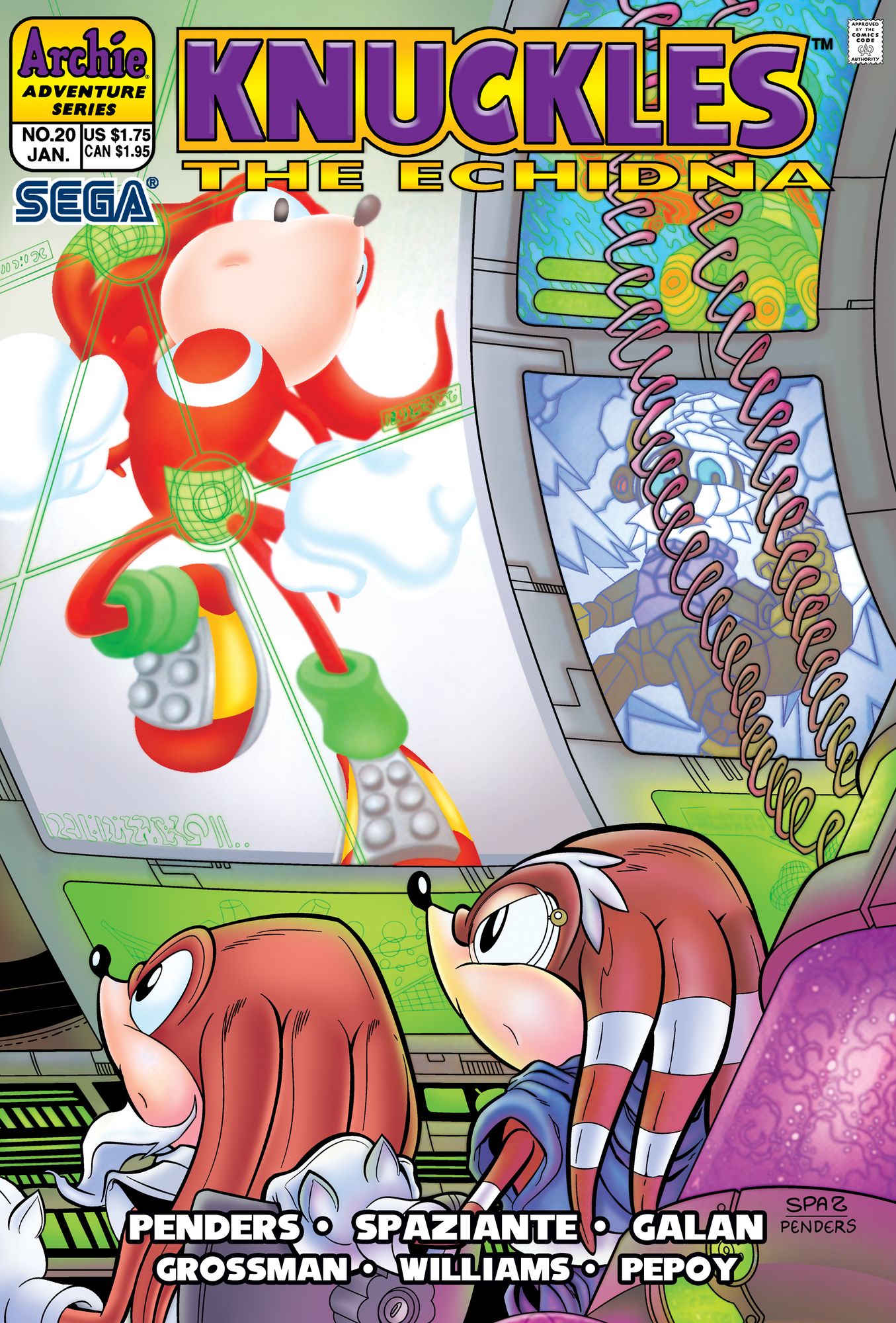 Knuckles the Echidna #20