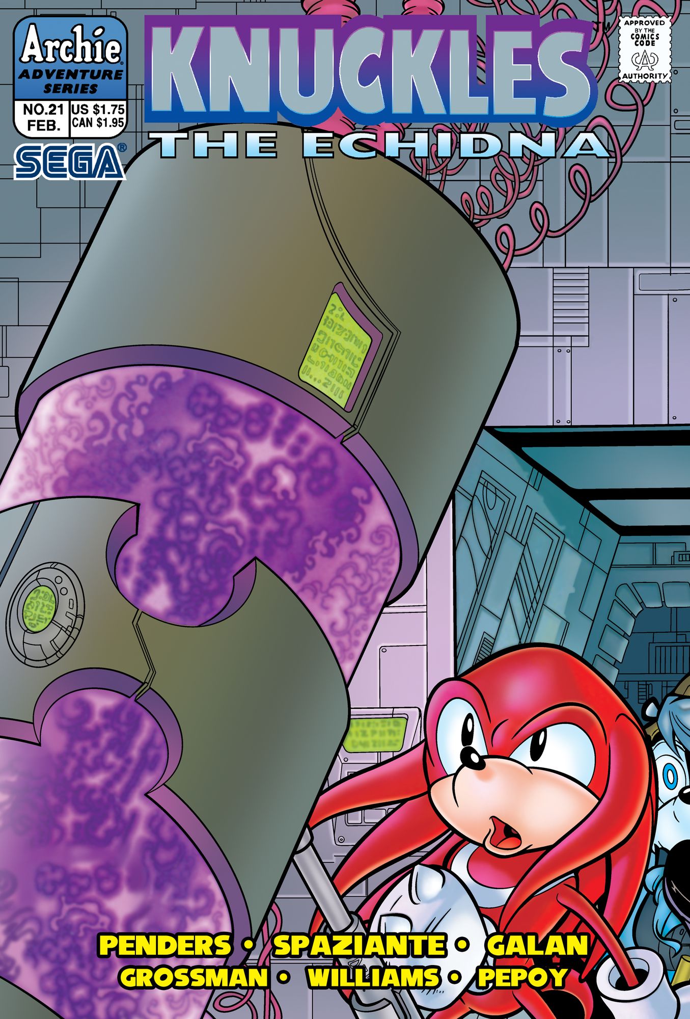Knuckles the Echidna #21