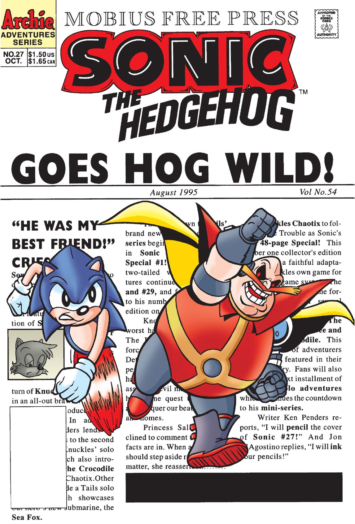Sonic the Hedgehog #27