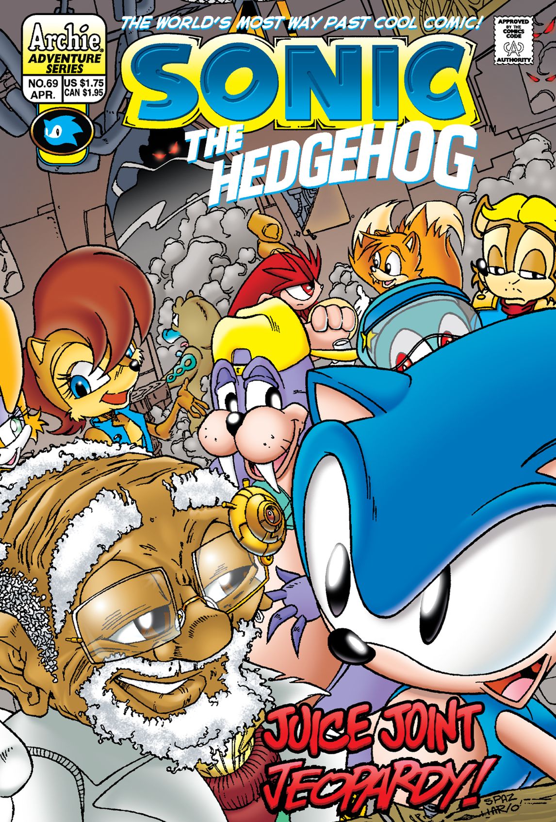 Sonic the Hedgehog #69