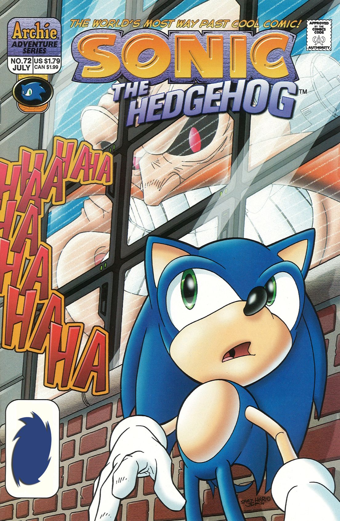Sonic the Hedgehog #72