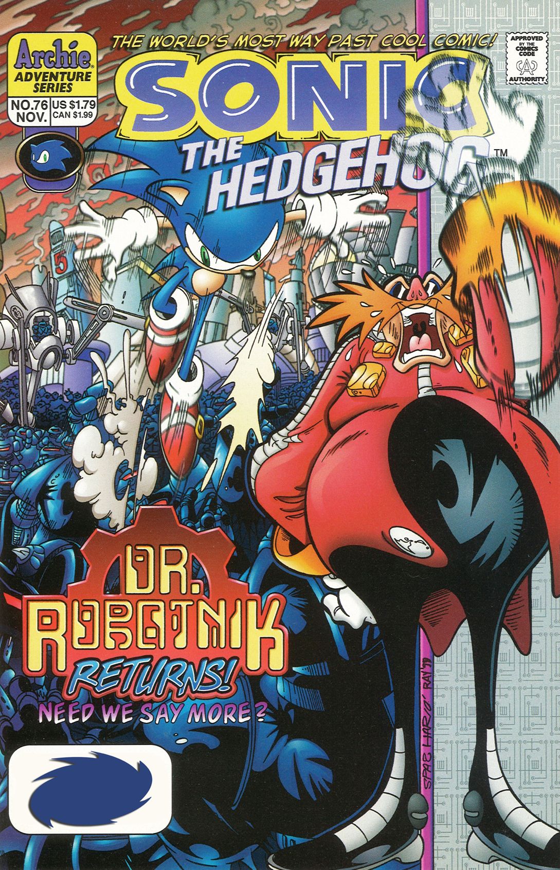 Sonic the Hedgehog #76