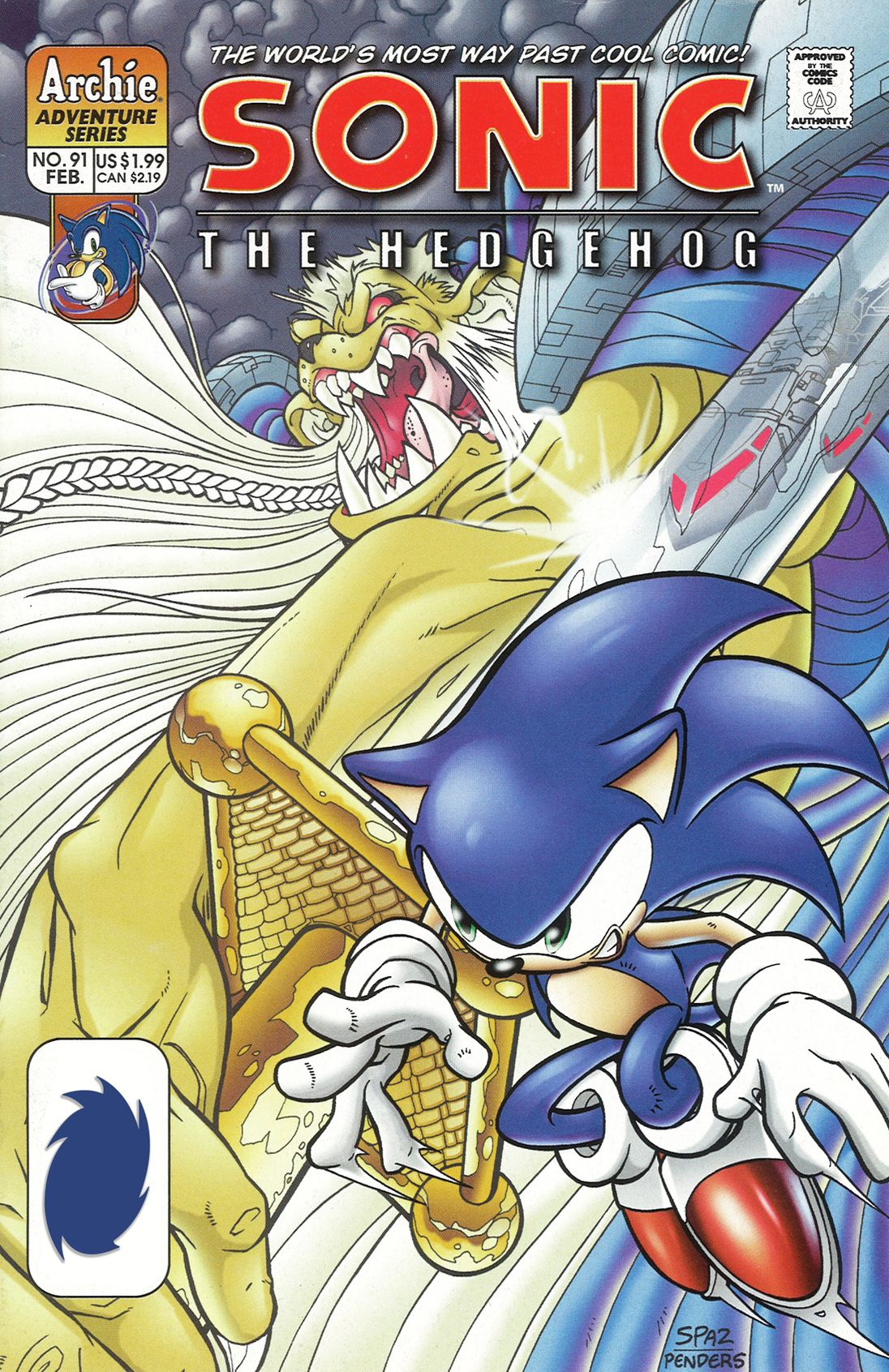 Sonic the Hedgehog #91