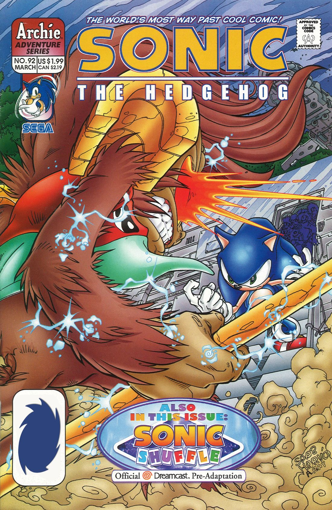 Sonic the Hedgehog #92