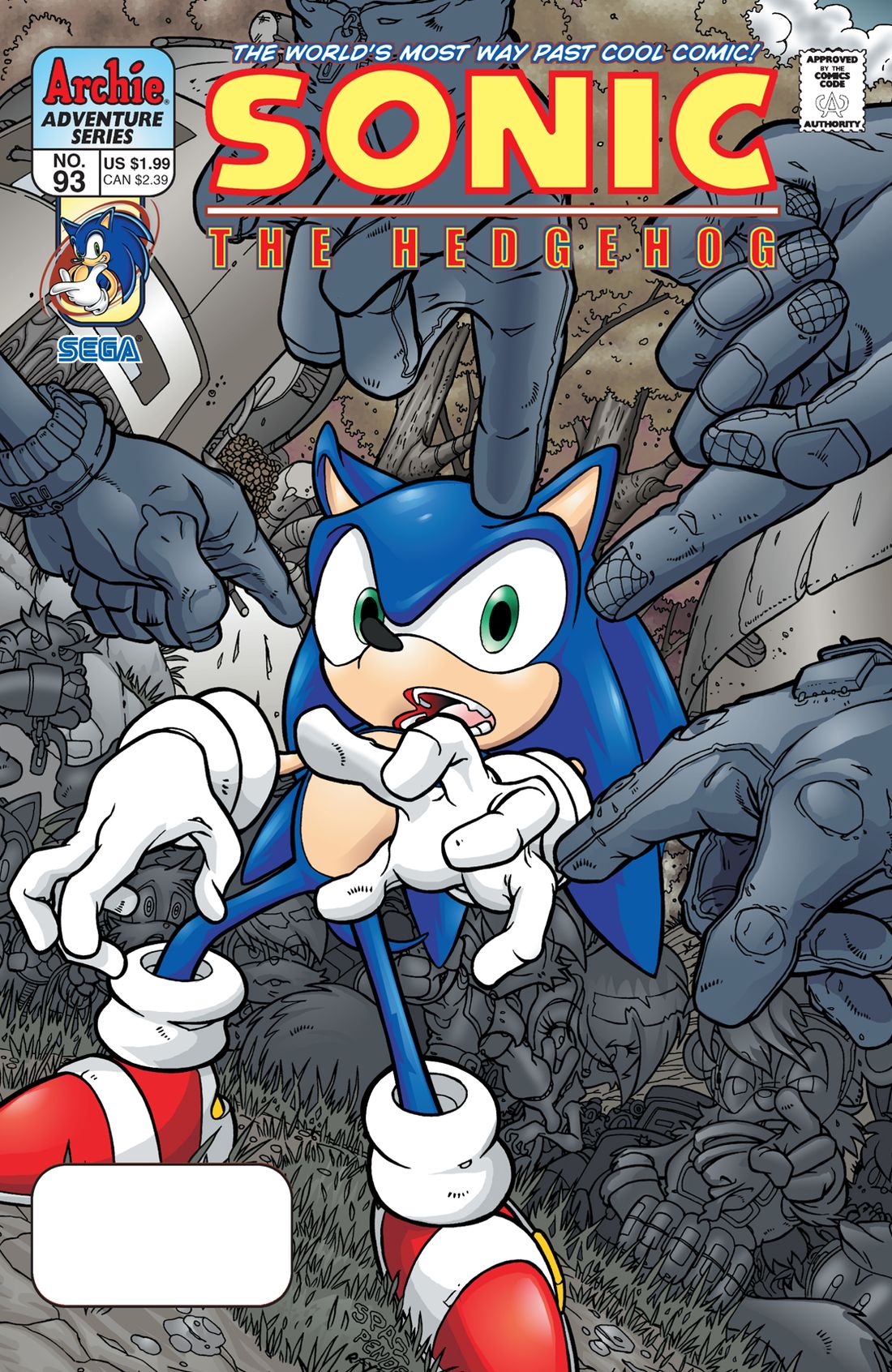Sonic the Hedgehog #93