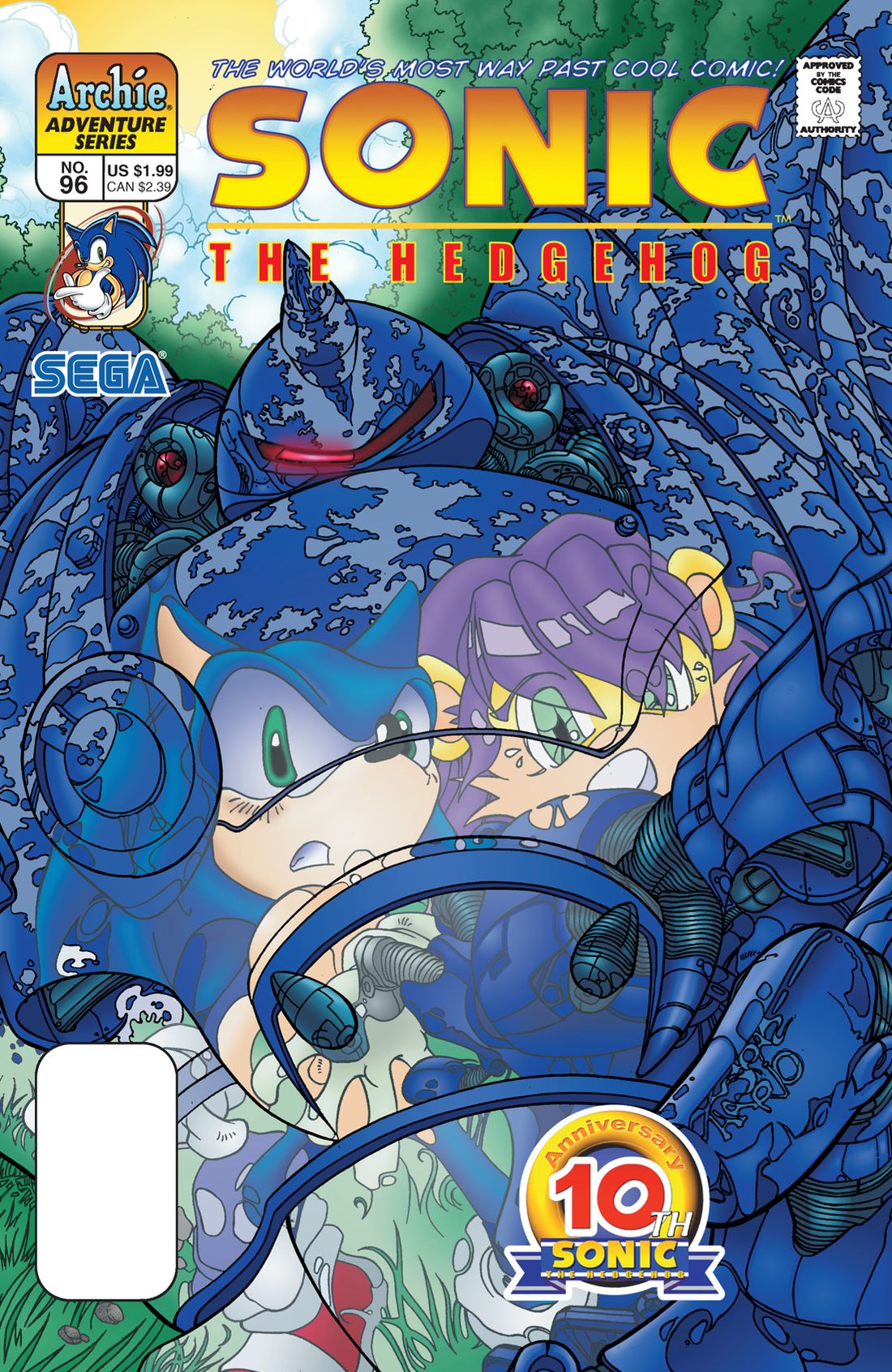 Sonic the Hedgehog #96