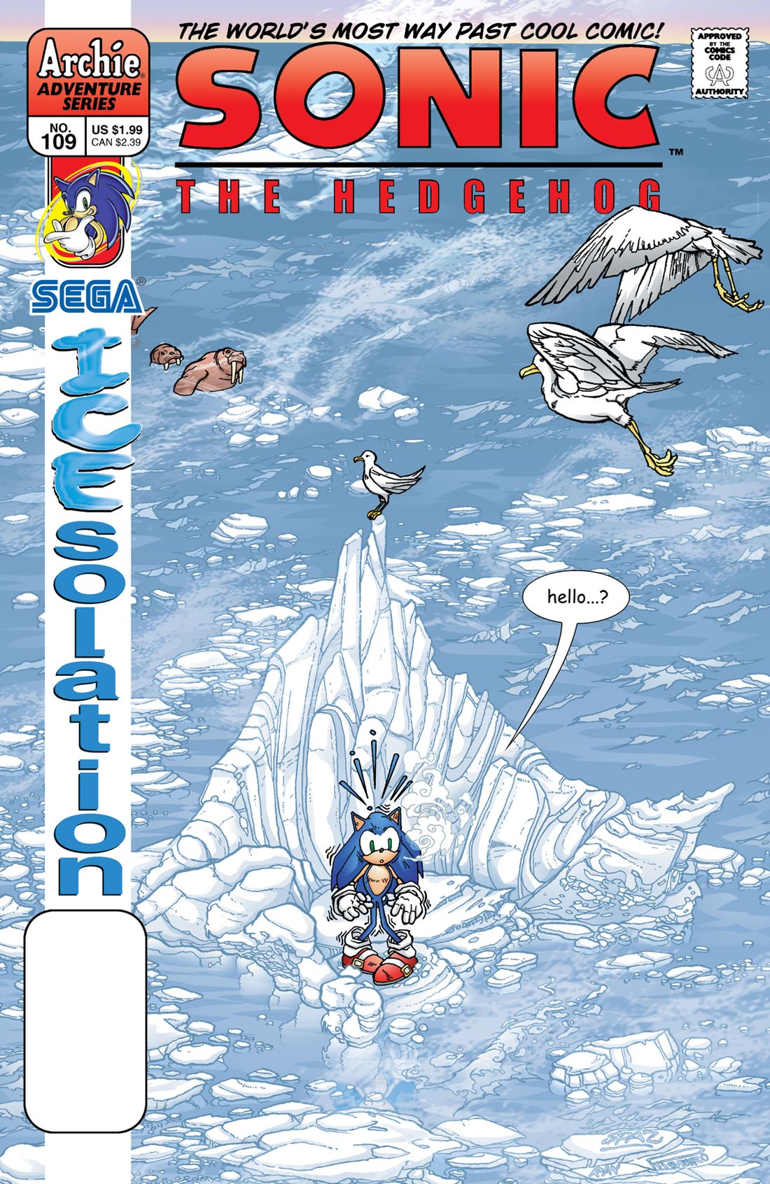 Sonic the Hedgehog #109