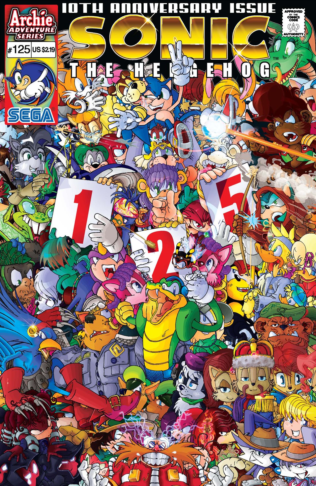 Sonic the Hedgehog #125