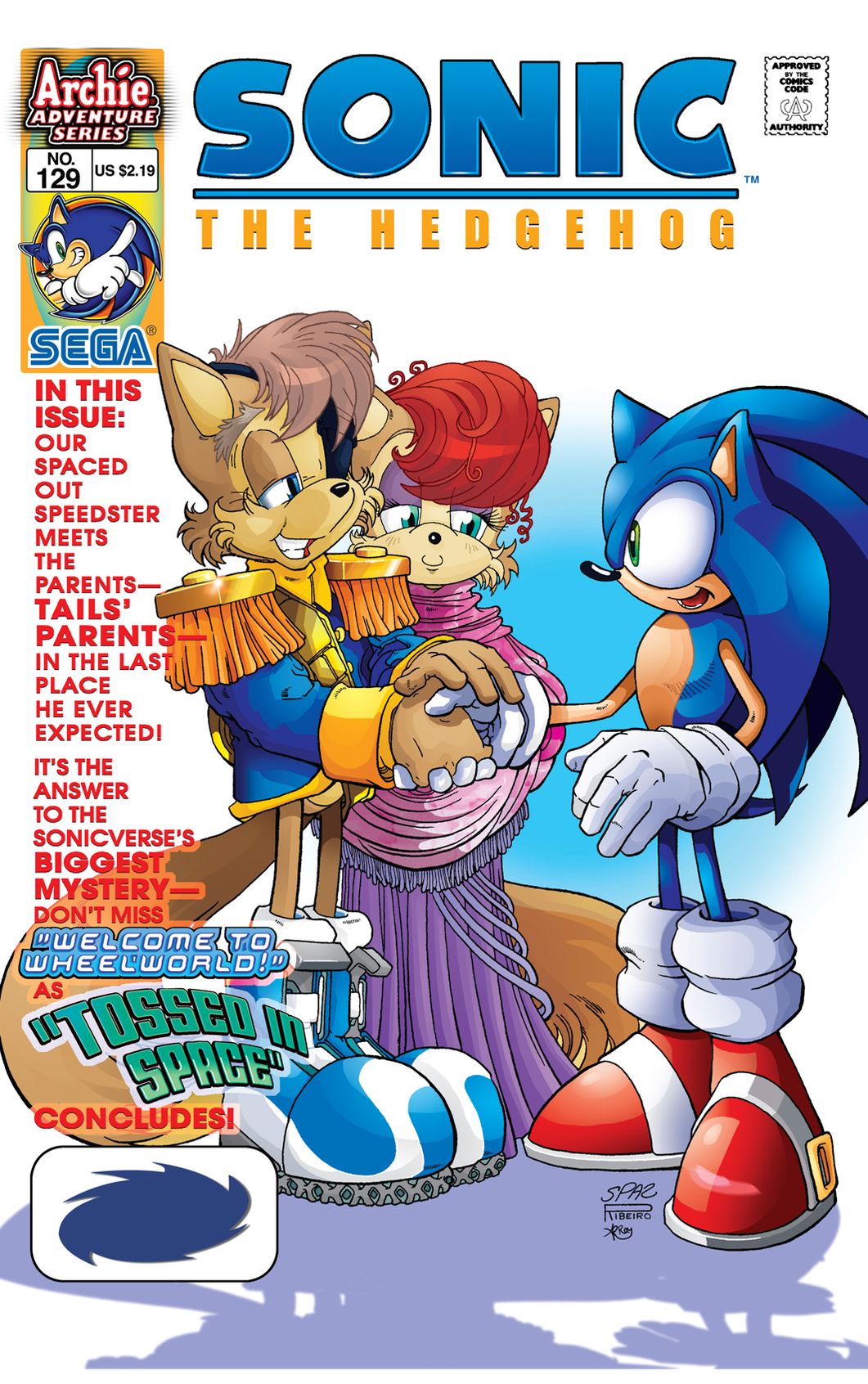 Sonic the Hedgehog #129