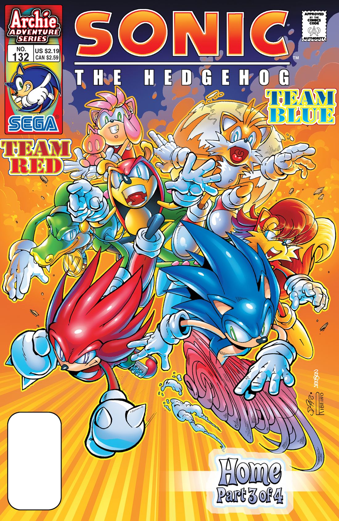 Sonic the Hedgehog #132