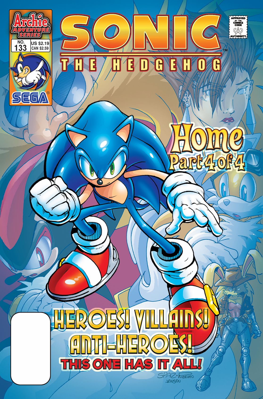Sonic the Hedgehog #133