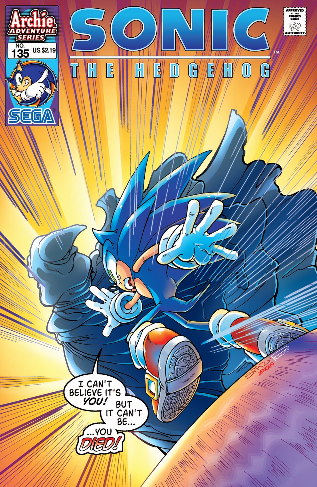 Sonic the Hedgehog #135