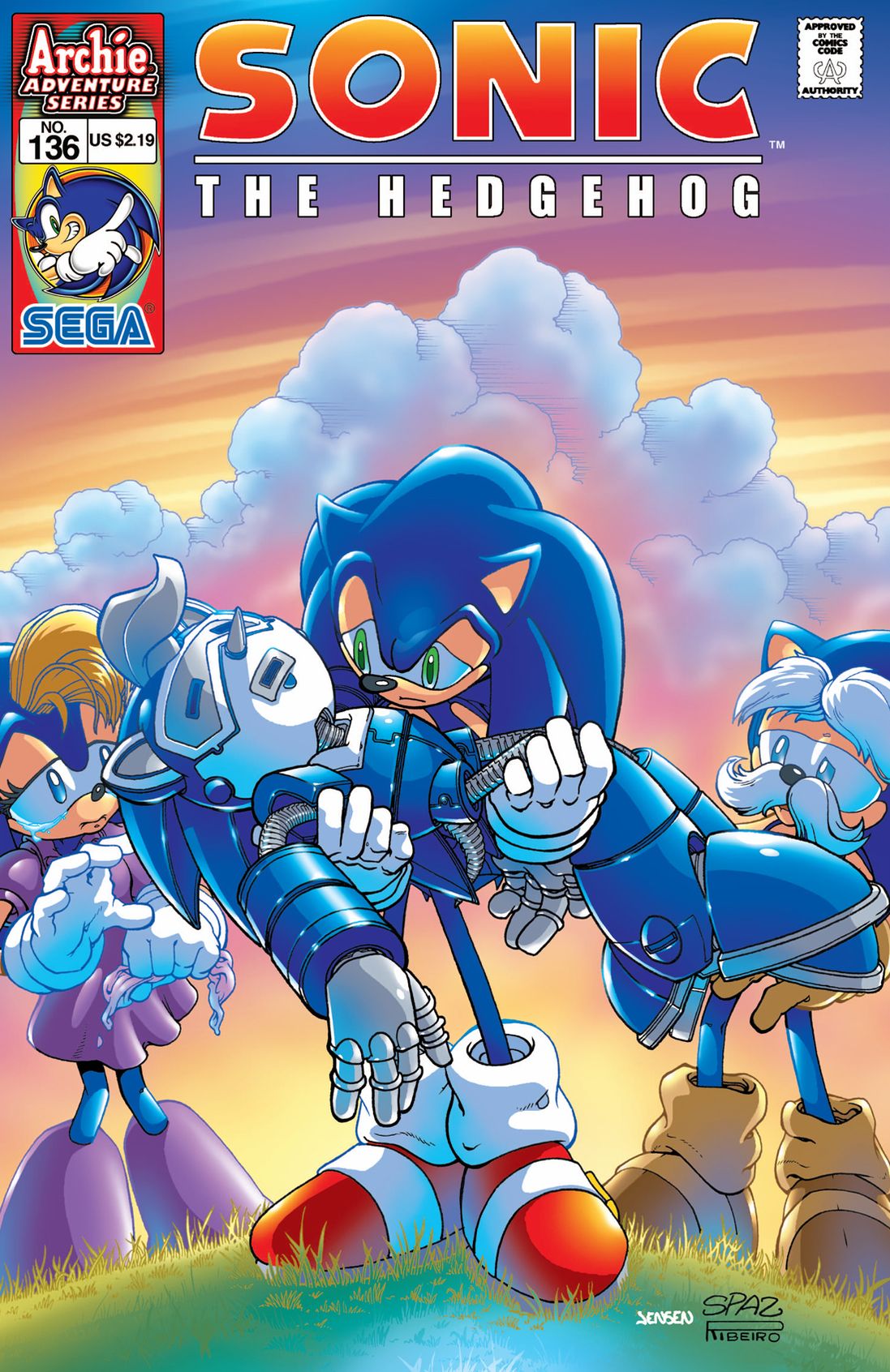 Sonic the Hedgehog #136