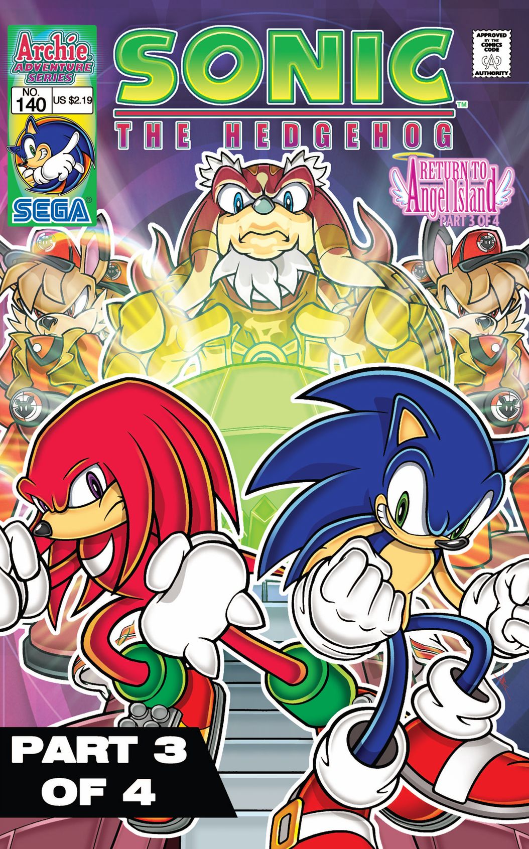 Sonic the Hedgehog #140