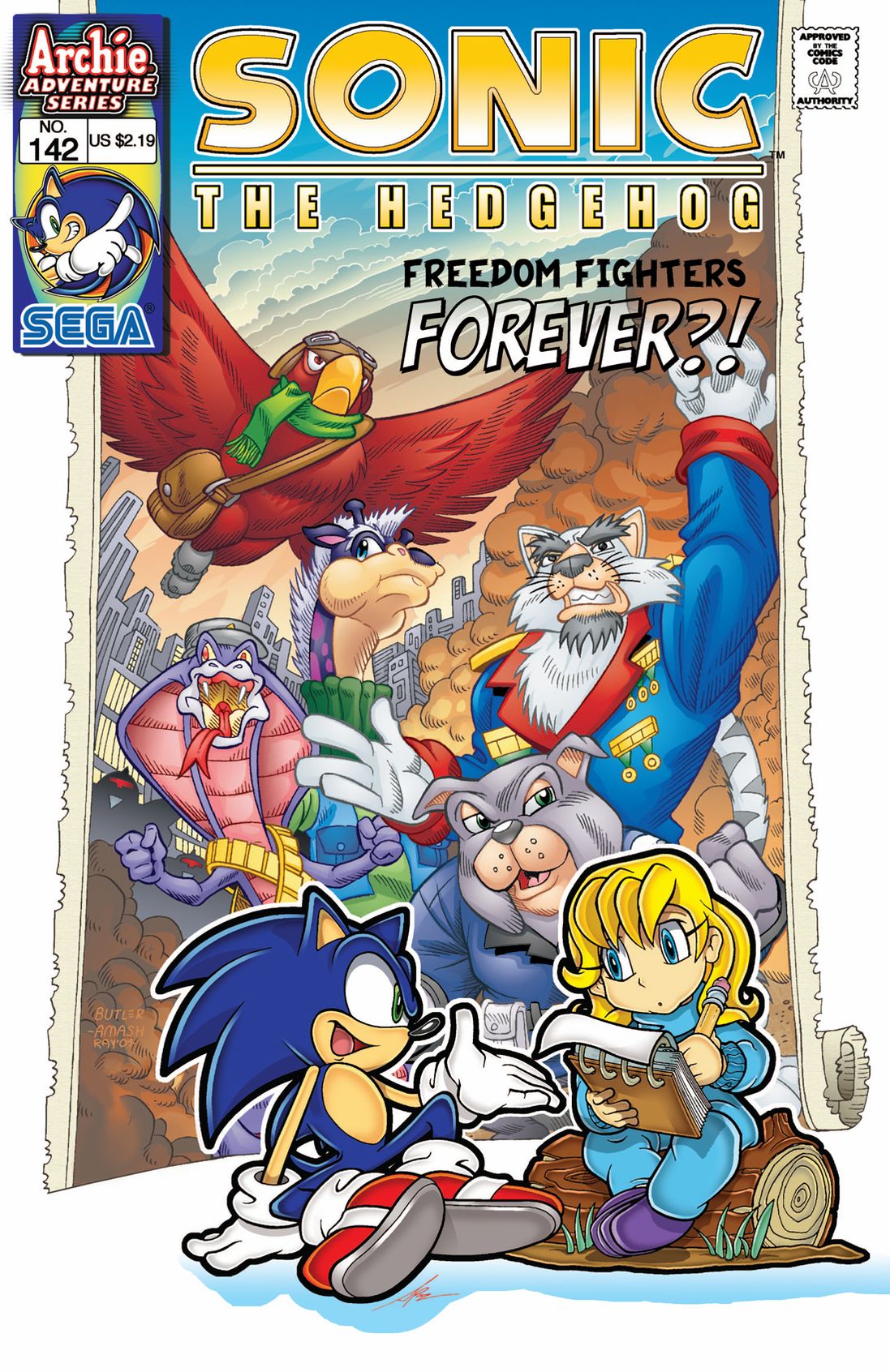 Sonic the Hedgehog #142