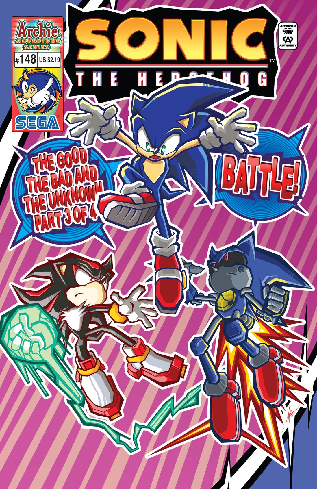 Sonic the Hedgehog #148