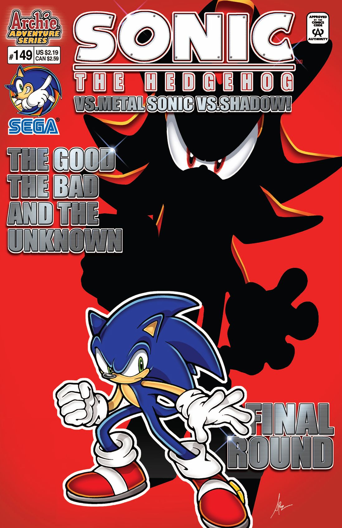 Sonic the Hedgehog #149