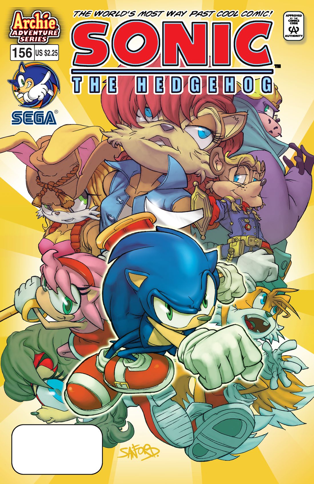 Sonic the Hedgehog #156