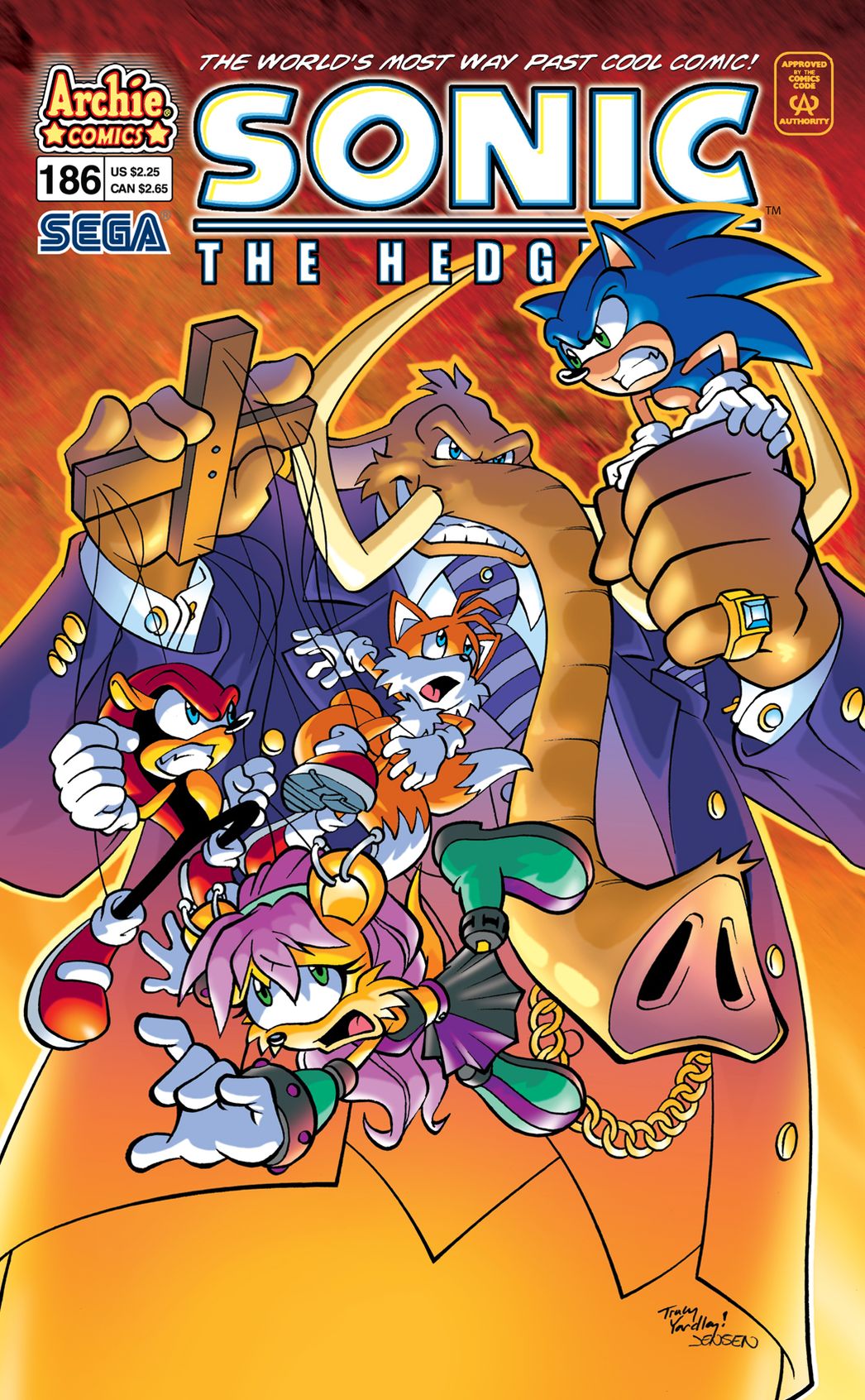 Sonic the Hedgehog #186